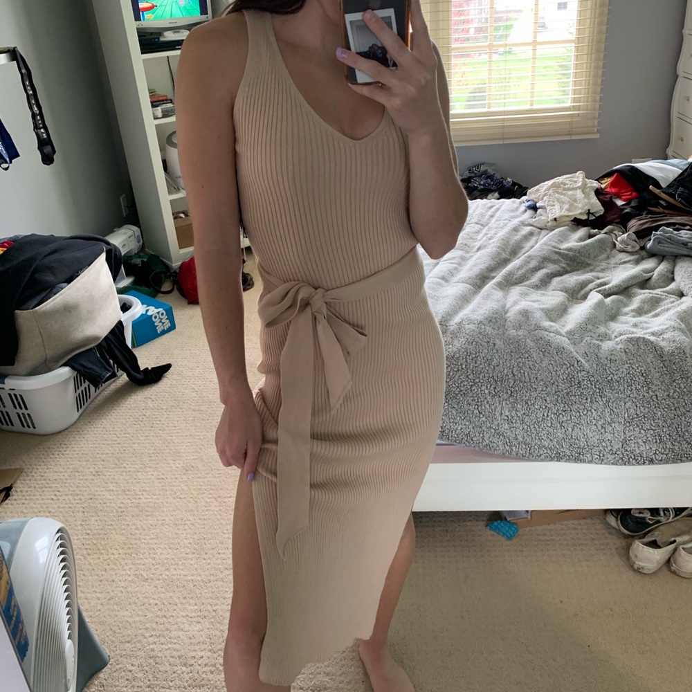 Midi Tie Dress